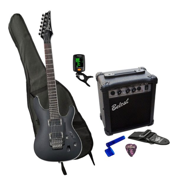 Ibanez S520-WK Guitarra Amplificador + Afinador + Estuche