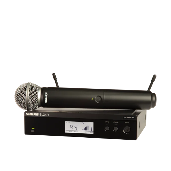Shure BLX24/SM58 Micrófono De mano vocal SM58 Inalámbrico