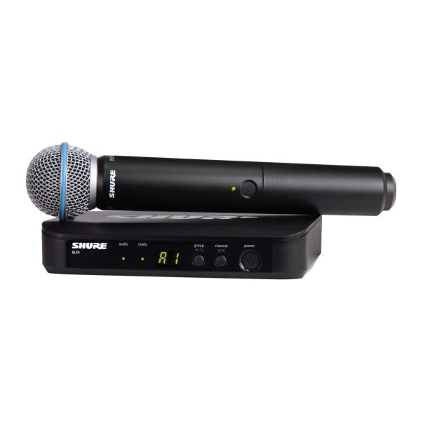 Shure BLX24/B58 Micrófono De mano Beta 58 Inalámbrico