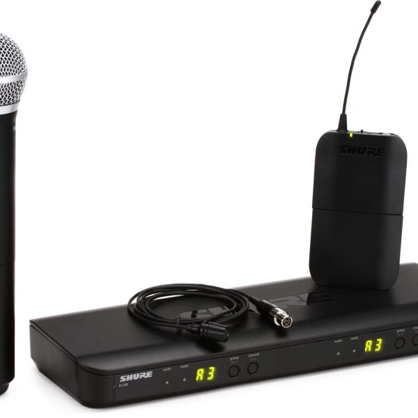 Shure BLX1288/CVL Micrófono Inalámbricos mano solapa