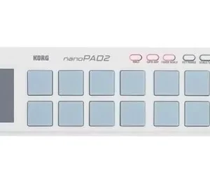 Korg NANOPAD2-WH Controlador MIDI USB 16 Pads 1 X-Y Touch