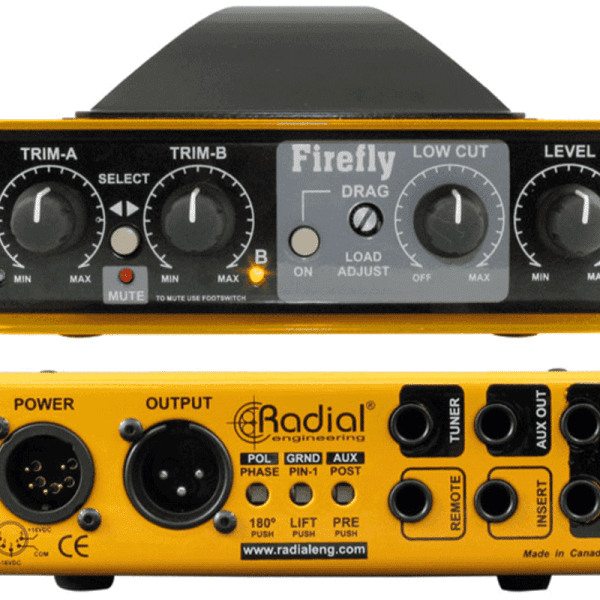 Radial FIREFLY TUBE DIRECT BOX Caja Directa A Tubos