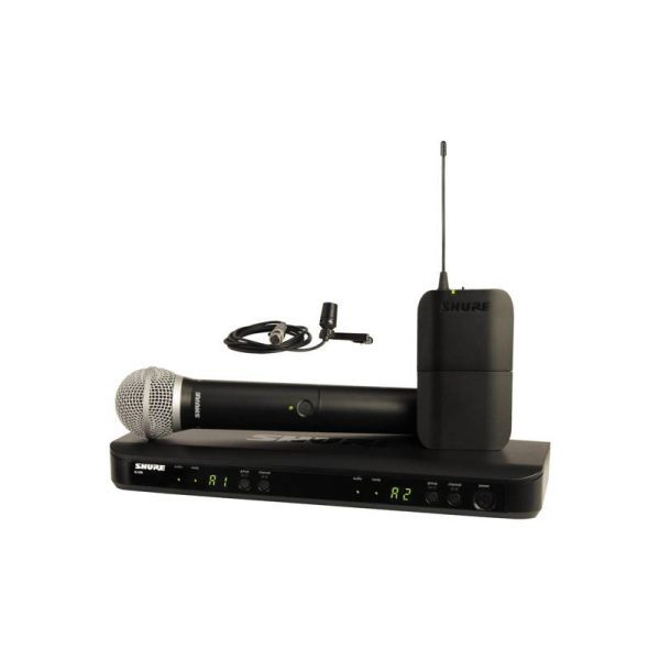 Shure BLX1288/CVL-M15 Micrófono Inalámbrico mano y solapa