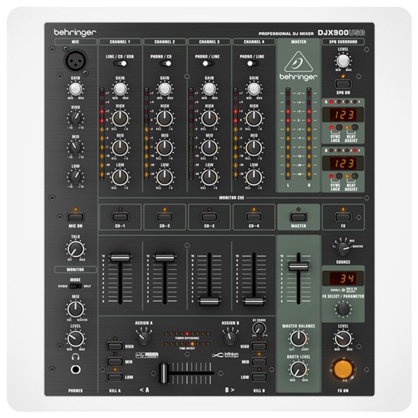 Consola Behringer DJX900USB Mezclador audio