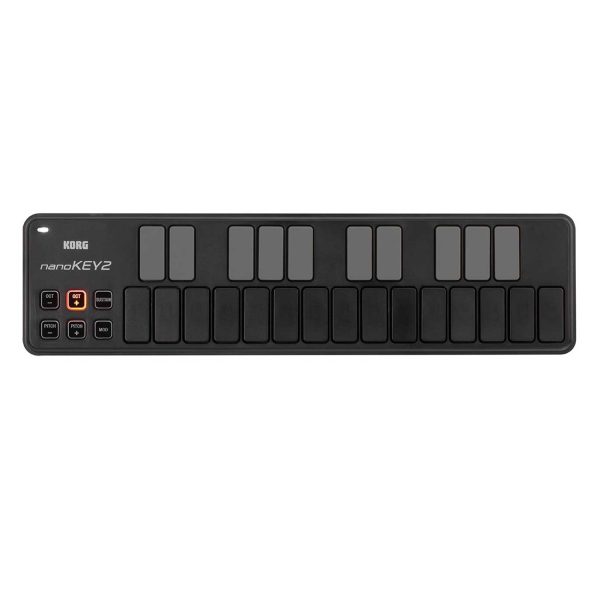 Korg NANOKEY 2 Controlador Slim-line USB pads Blanco 25Teclas