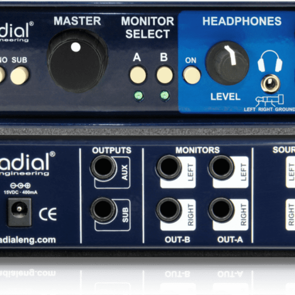 Radial MC-3 Control De Monitores De Studio