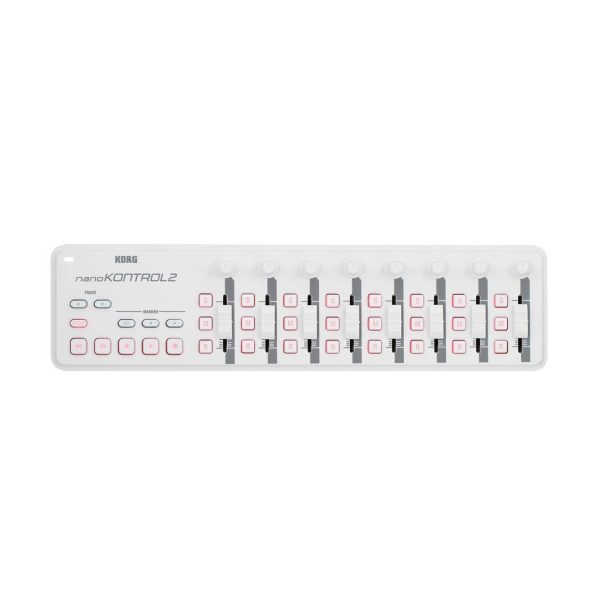 Controlador Korg NANOKONTROL 2 Slim-line USB faders Blanco