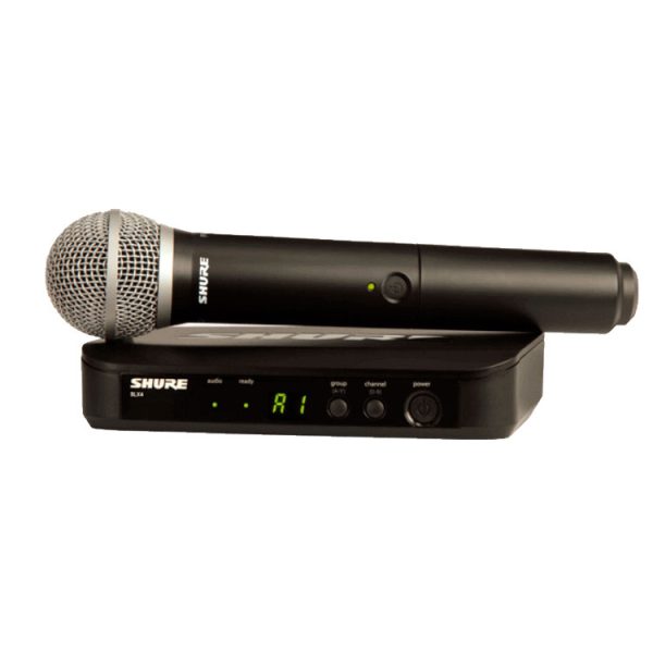 Shure BLX24/PG58-M15 Micrófono Inalámbrico de mano