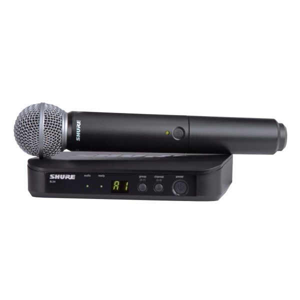 Shure BLX24/SM58-M15 Micrófono De mano vocal SM58 Inalámbrico