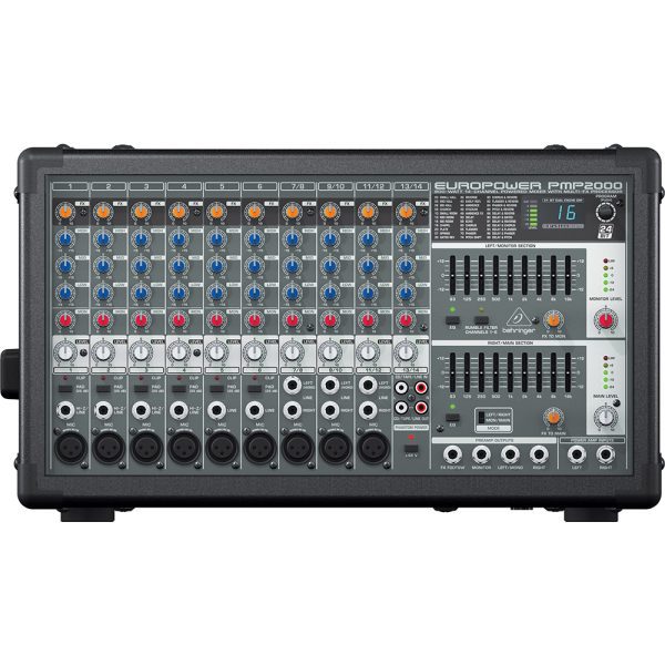 Consola Behringer PMP2000 mezclador audio Activa