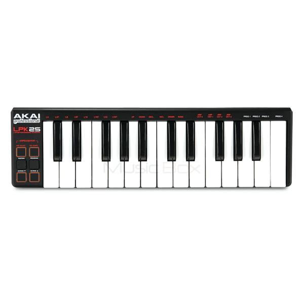Controlador Akai LPK25 Midi 25Teclas