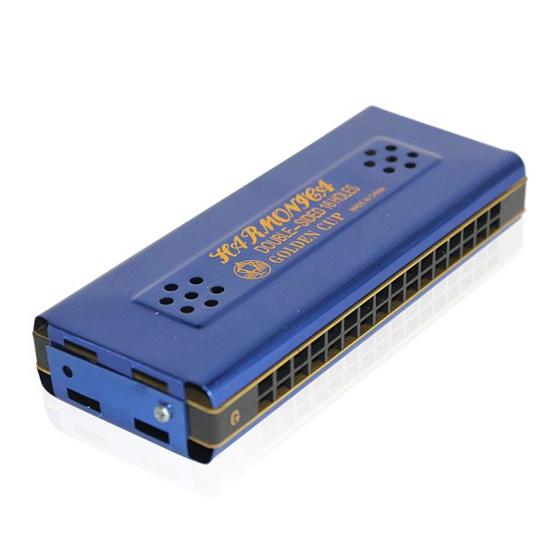 Armonica Golden Cup JH0162 Doble Azul