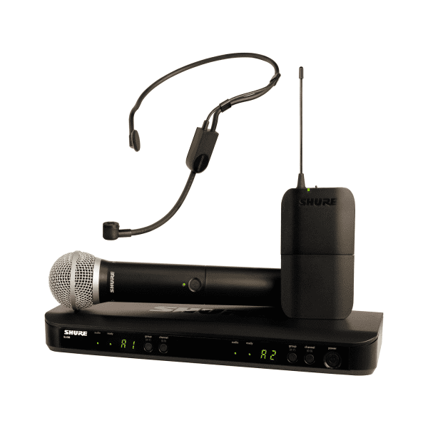 Shure BLX1288/P31-K12 Micrófono Inalámbricos mano diadema