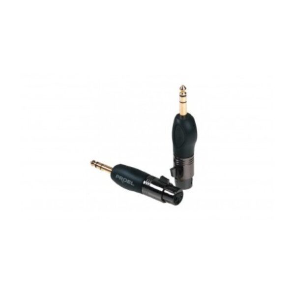 Proel DHMA295 Adaptador Canon Plug 6 3 Mm