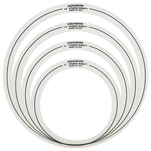 Sordinas Aquarian SRSET1 Bateria Anillos 12 13 14 16