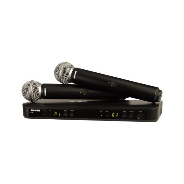Shure BLX288/SM58 Combo 2 transmisores de mano