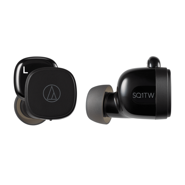Audifonos Audio-Technica ATH-SQ1TWBK In-ear inalámbricos