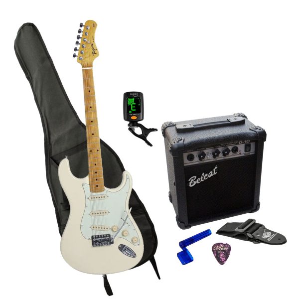 Guitarra Tagima TG-530 OWH L/MG Amplificador + Afinador + Estuche