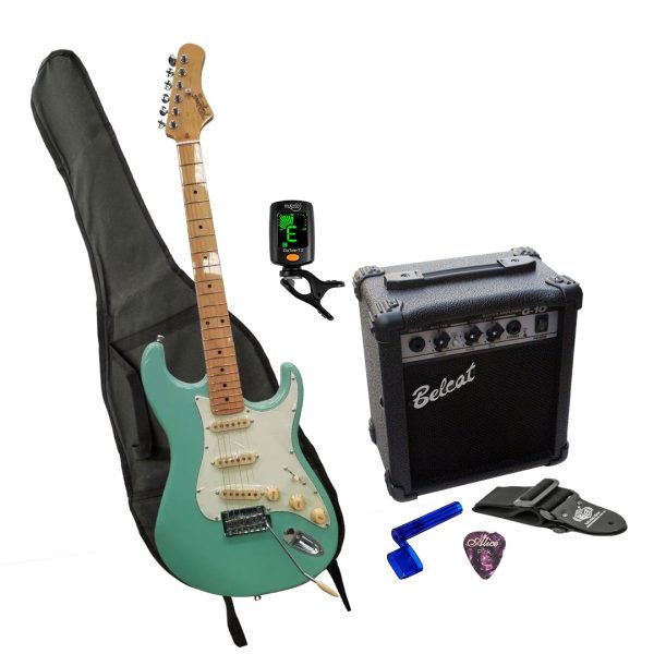 Tagima T-635 CL SG D/MG Guitarra Amplificador + Afinador + Estuche