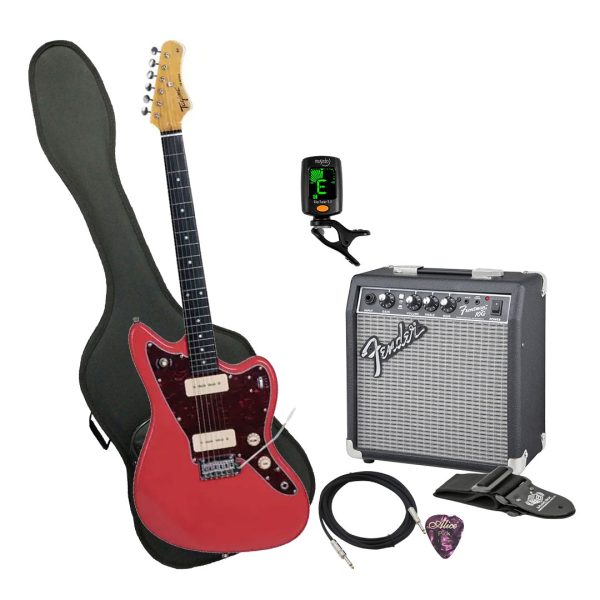 Guitarra Tagima TW-61 FR D/TT Ampli Fender Estuche semiduro