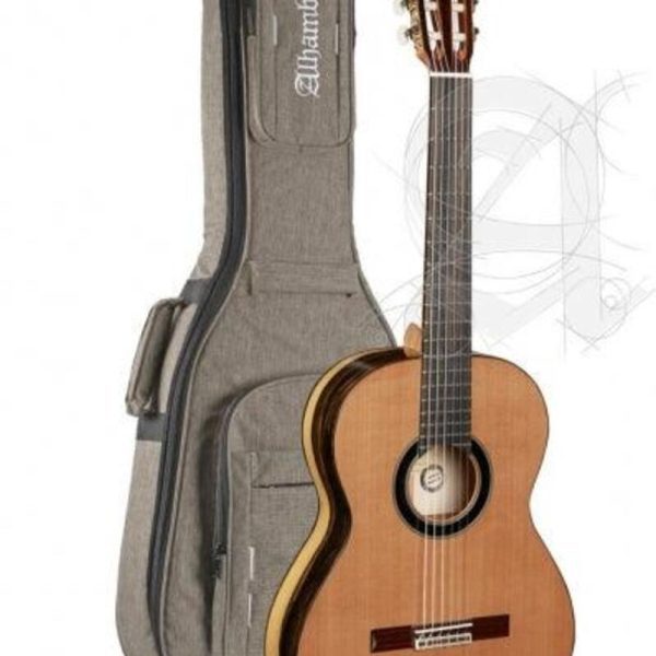 Alhambra 6 EBANO BL /ESTU SEMIDU Guitarra Acustica