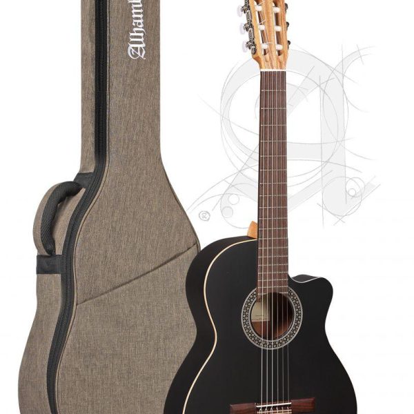 Alhambra CW EZ BLACK/ESTUC LONA Guitarra Electroacustica