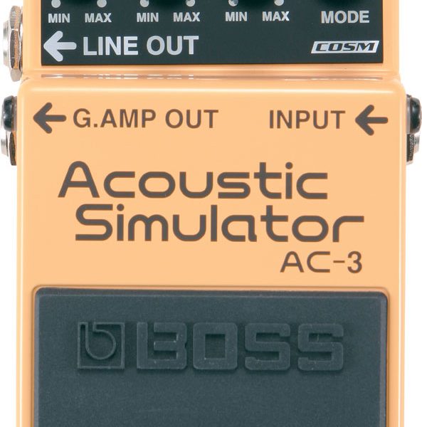 Boss AC-3 Pedal Guitarra Acustica Acoustic Simulator