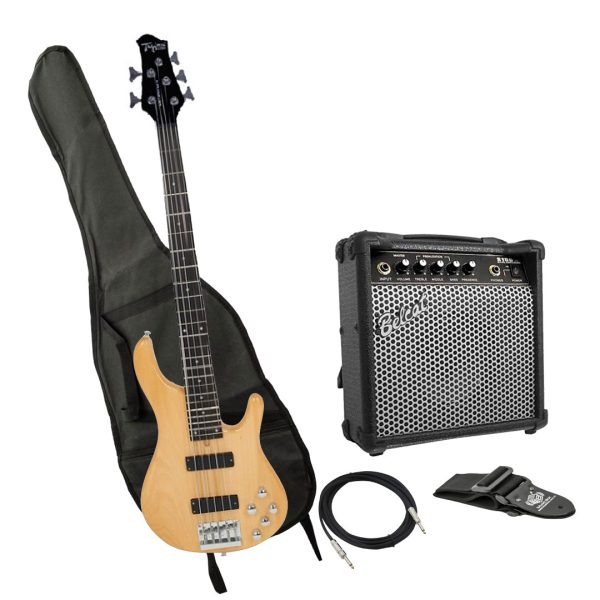 Bajo Tagima MILLENIUM-5 NT D Amplificador estuche Cable correa