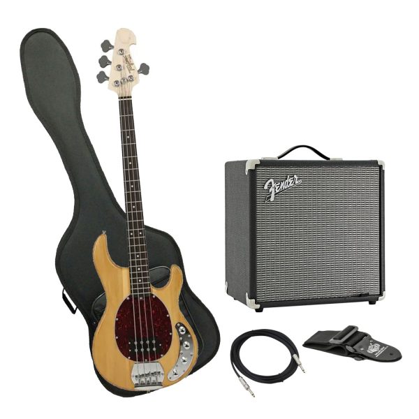 Bajo Tagima TBM-4 NT D/TT Ampli Fender Estuche rigido y más