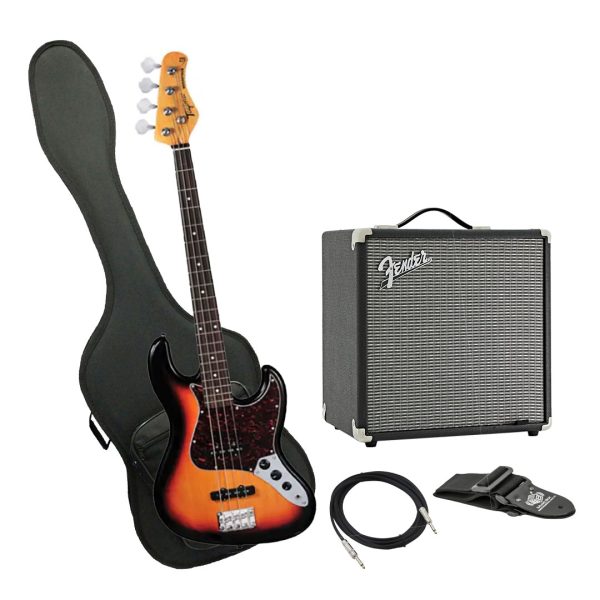 Bajo Tagima TW-73 SB D/TT Ampli Fender Estuche rigido y más