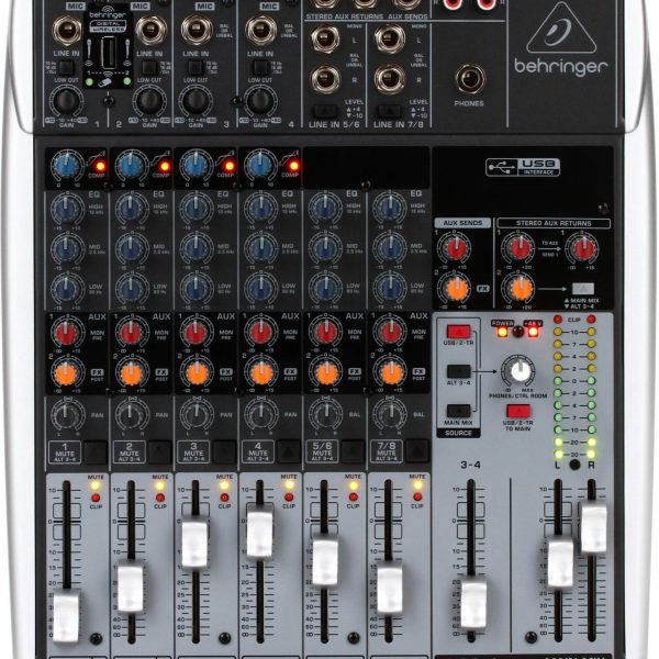 Behringer XENYXQ1204USB Consola Mezclador audio