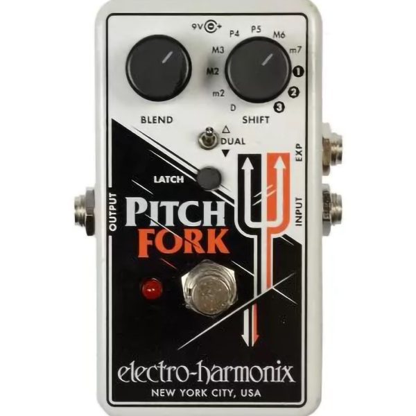 Electro-Harmonix FORK POLYPHONIC ADAPT Pedal Pitch