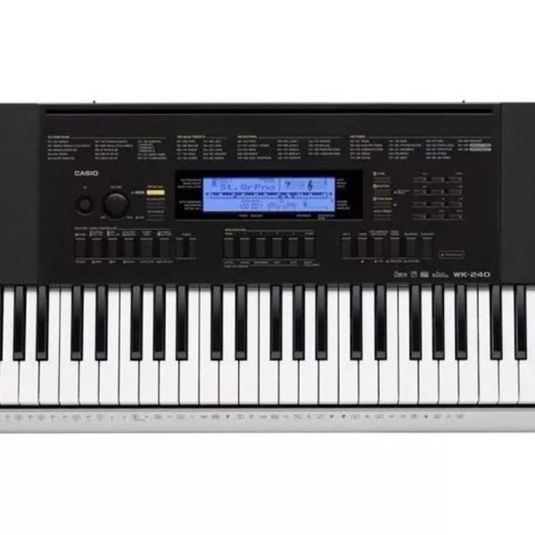 Casio WK240 Piano Teclado Sensible 76Teclas