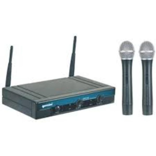 Gemini UHF216M Micrófonos De mano Inalámbrico doble