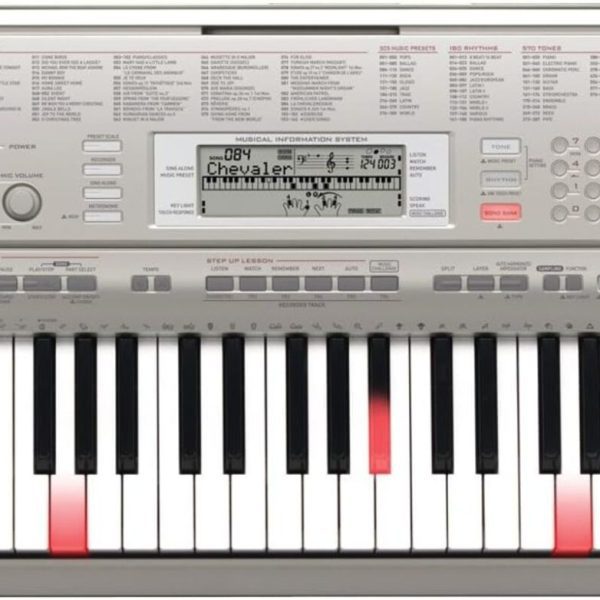 Casio LK-270 Piano Teclado iluminado Sensible 61Teclas