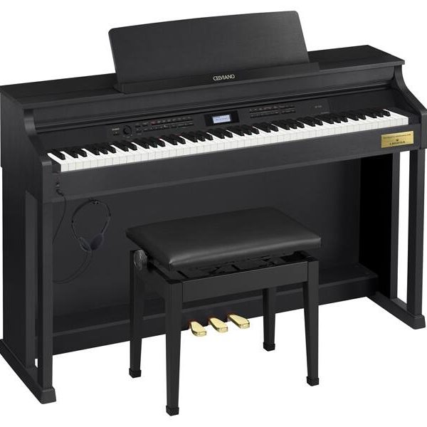 Casio AP-700 BK Piano Celviano Nego 88Teclas