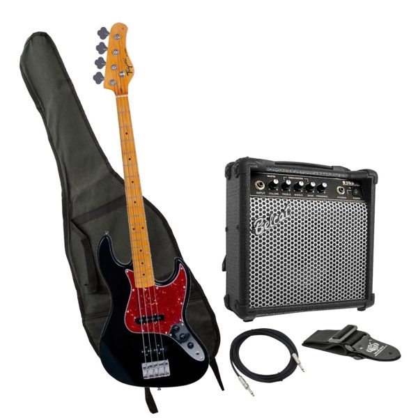Bajo Tagima TW73 BK C/TT Amplificador estuche Cable correa
