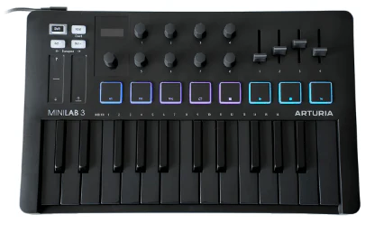 Arturia MiniLab 3 231503 Controlador Teclas Negras