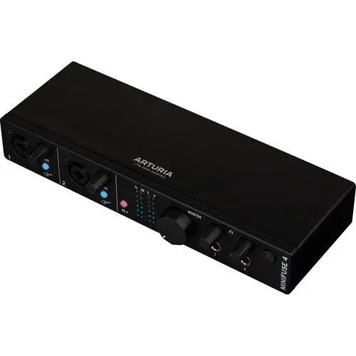 Arturia MiniFuse 4 BLACK 800103 Interface