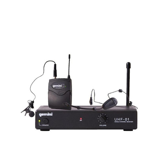 Gemini UHF-01HL-F1 Micrófono Diadema Inalámbrico