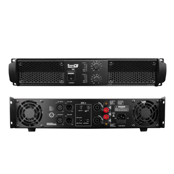 Pro Dj V4 Amplificador Potencia sonido claseH 1600w