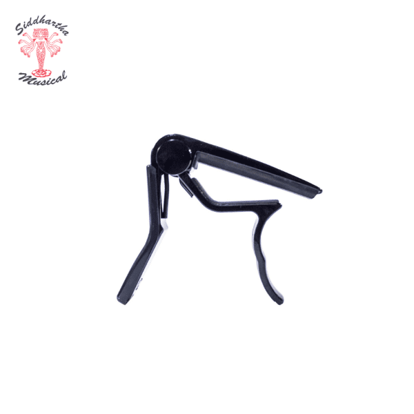 Alice A007D/BK-C Capodastro Guitarra clasica y acustica Negro