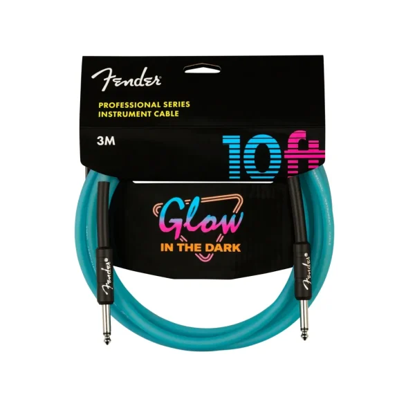 Cable Fender PRO GLOW 3MT De Linea Azul