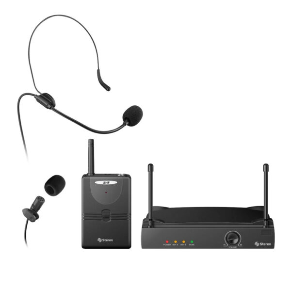 Steren WR-804 Microfono Uhf Solapa