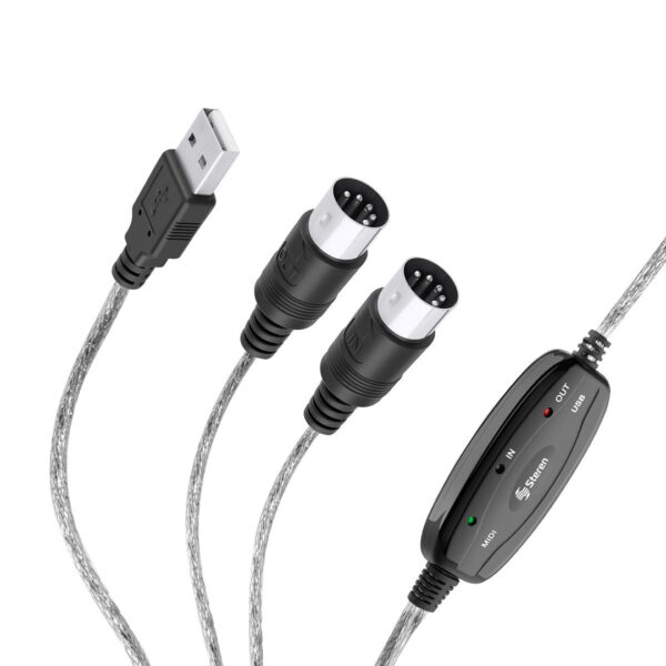 Steren Midi A Usb Adaptador