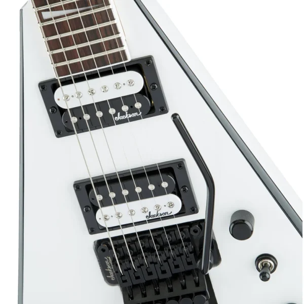 Guitarra Jackson JS32 KING V WH Electrica