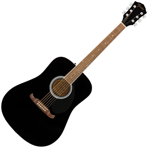 Guitarra Fender FA-125 DREAD Acustica Negra