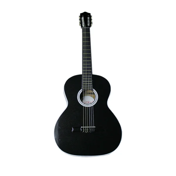 Guitarra Pressler Acustica Negra 39"