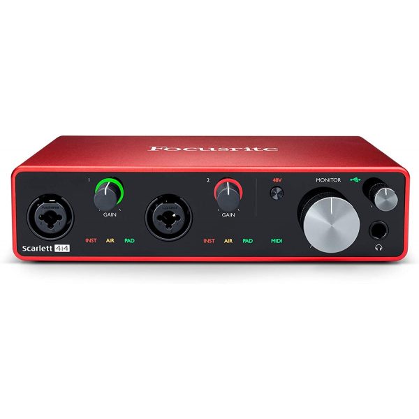 Interfaz Focusrite SCARLETT 4i4 3RD GEN