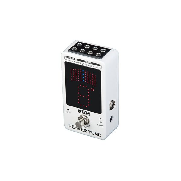 Joyo Power Tune JF18R Pedal Fuente y afiunador guitarra